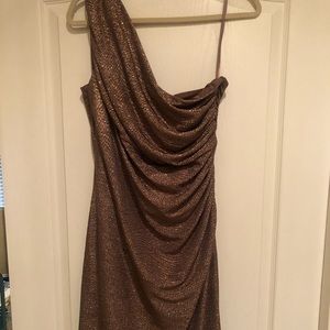 Cold Shoulder Cocktail Dress
